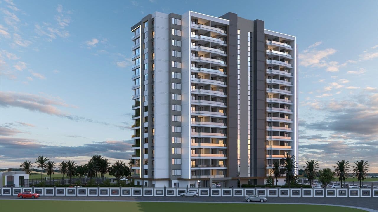 Апартаменты в Мерсине, Турция, 80 м²