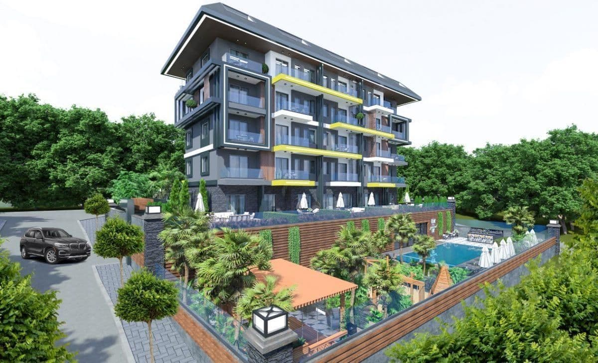 Квартира в Кестеле, Турция, 43 м²