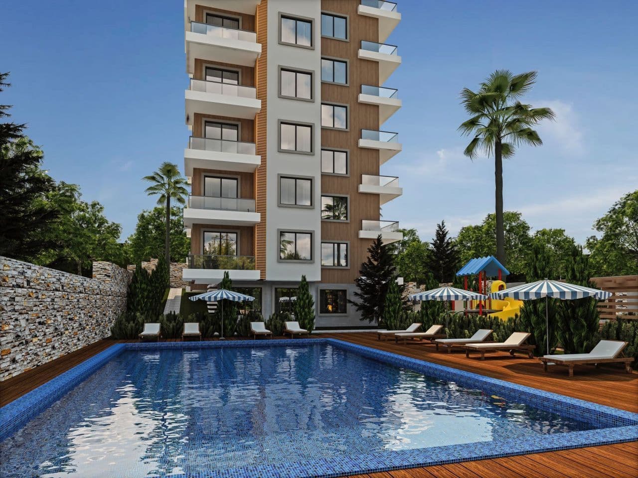 Апартаменты в Алании, Турция, 52 м²