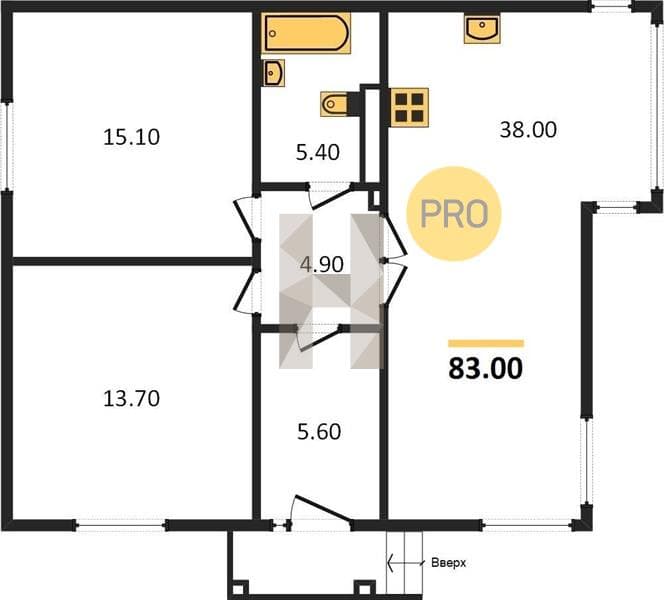 1-Bedroom Apartment in Sunny Cottage Village, Temryuk