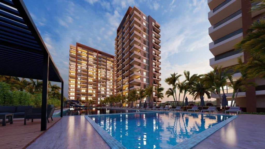 Квартира в Мерсине, Турция, 60 м², фото 3