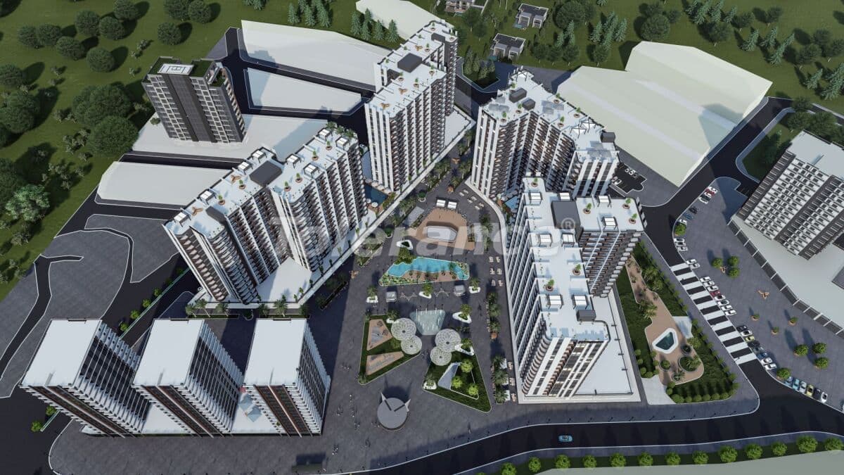 Апартаменты в Мерсине, Турция, 60 м²