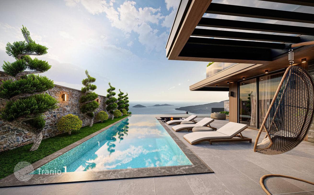 Luxury Villas with Sauna and Hot Tub in Kalkan, Kas