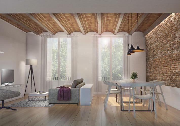 Квартира в Барселоне, Испания, 91 м²