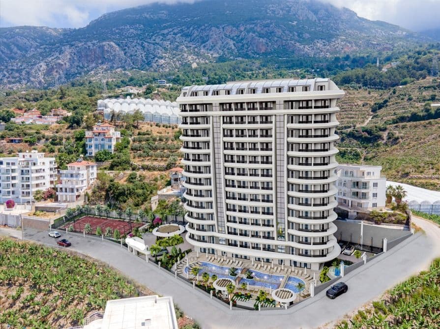 Квартира в Алании, Турция, 55 м²