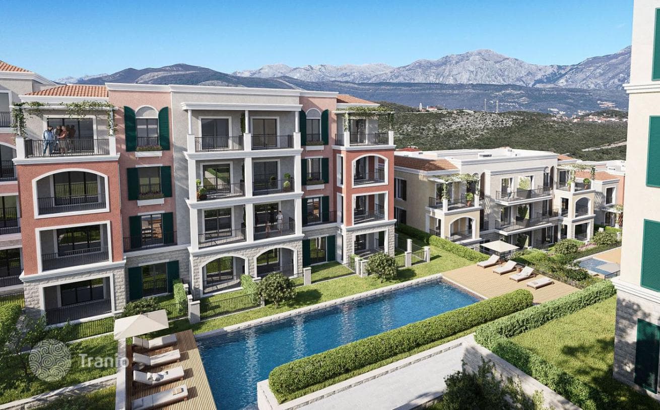 New Luxury Residences with Beaches and Marina in Tivat