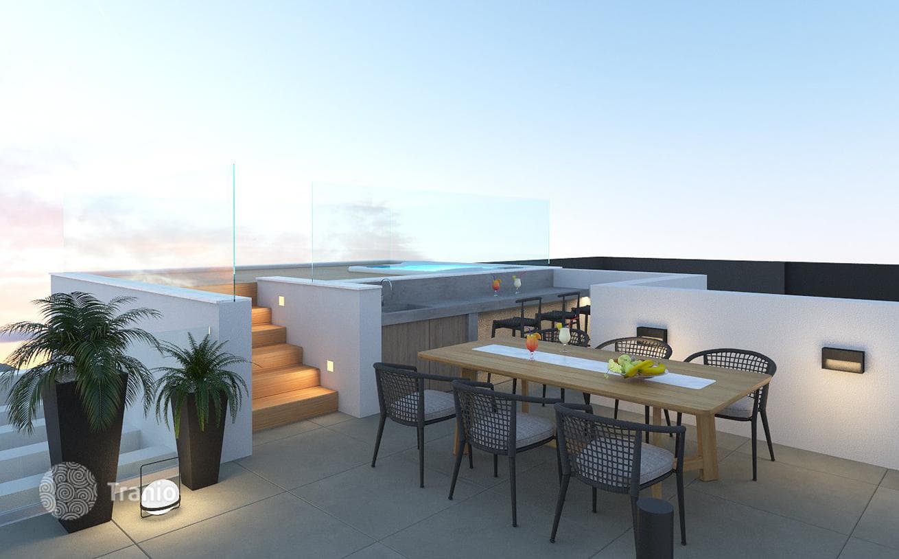 New Apartments with Covered Parking in Agía Fília, Cyprus