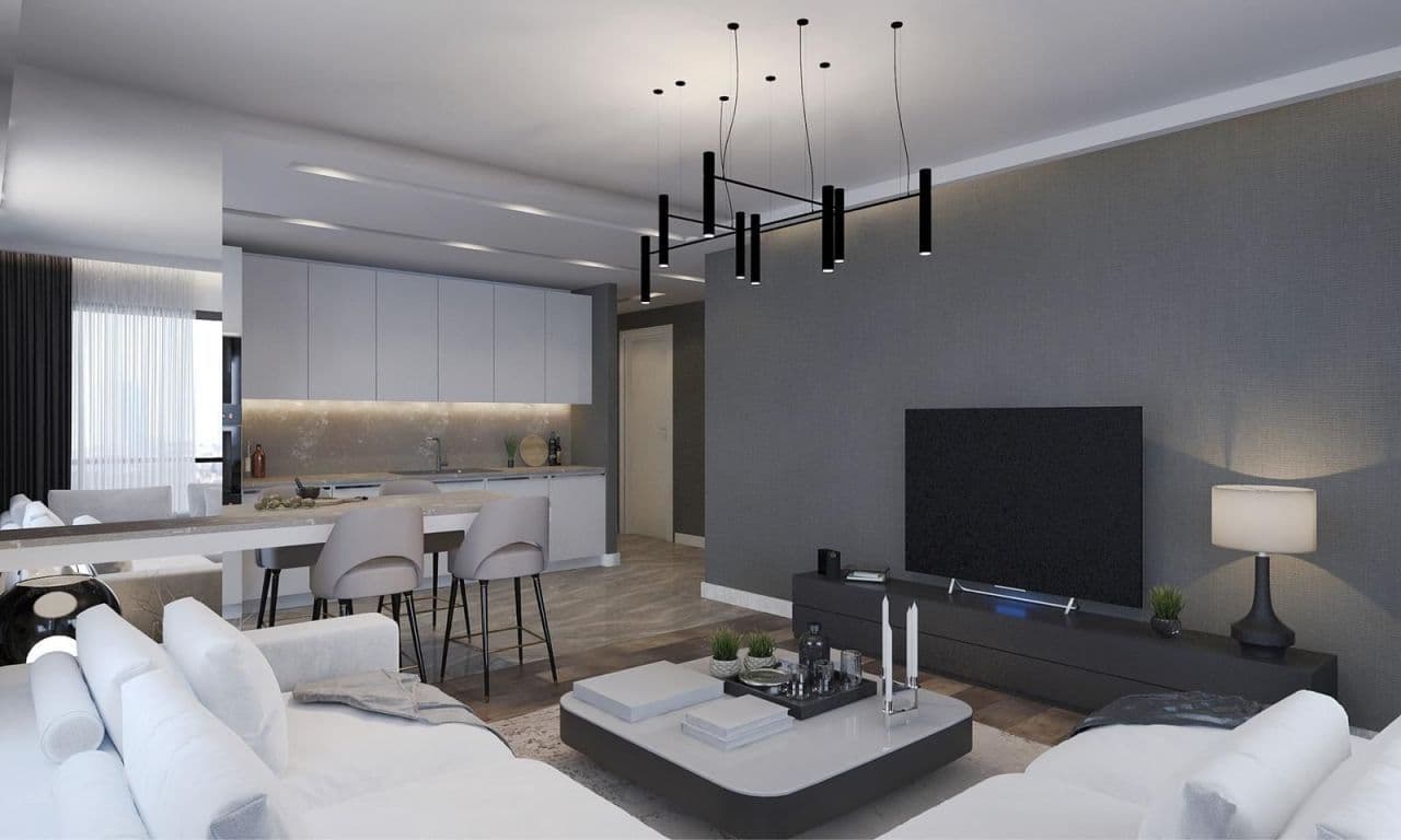 Апартаменты в Мерсине, Турция, 60 м², фото 5