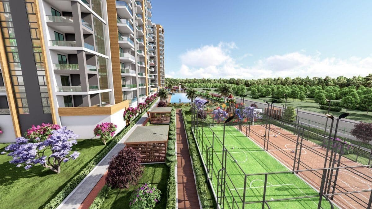 Квартира в Мерсине, Турция, 75 м², фото 2