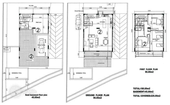 4-Bedroom Villa in Geroskipou, Paphos, photo 2
