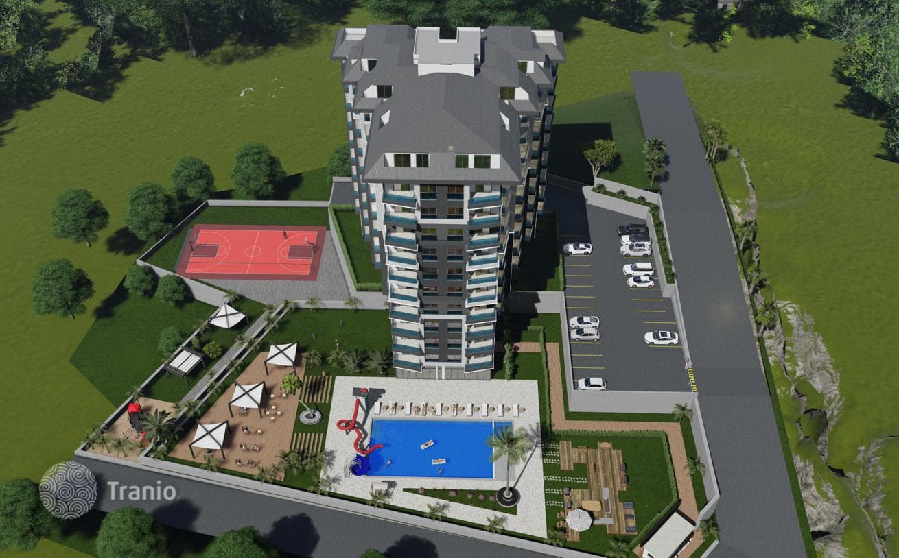 1–2-Bedroom Apartments with Spa and Aquapark in Avsallar, Alanya