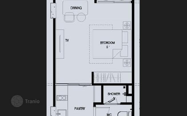 Studio with Sea View in Bang Tao, Phuket