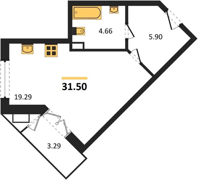 Studio Apartment in Sady u Morya, Temryuk