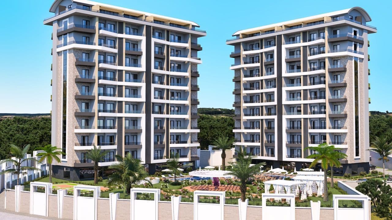 Квартира в Авсалларе, Турция, 51 м²
