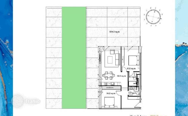 2-Bedroom Apartment with Sea View in Shekvetili, Georgia