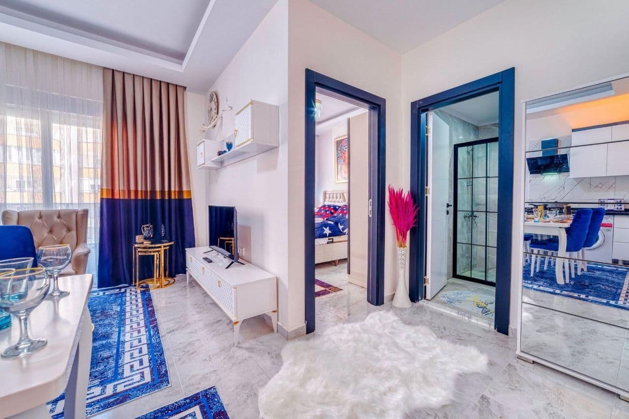 Квартира в Алании, Турция, 60 м², фото 4