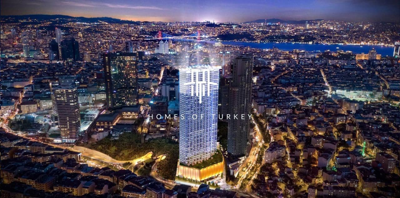 Апартаменты в Стамбуле, Турция, 83 м²