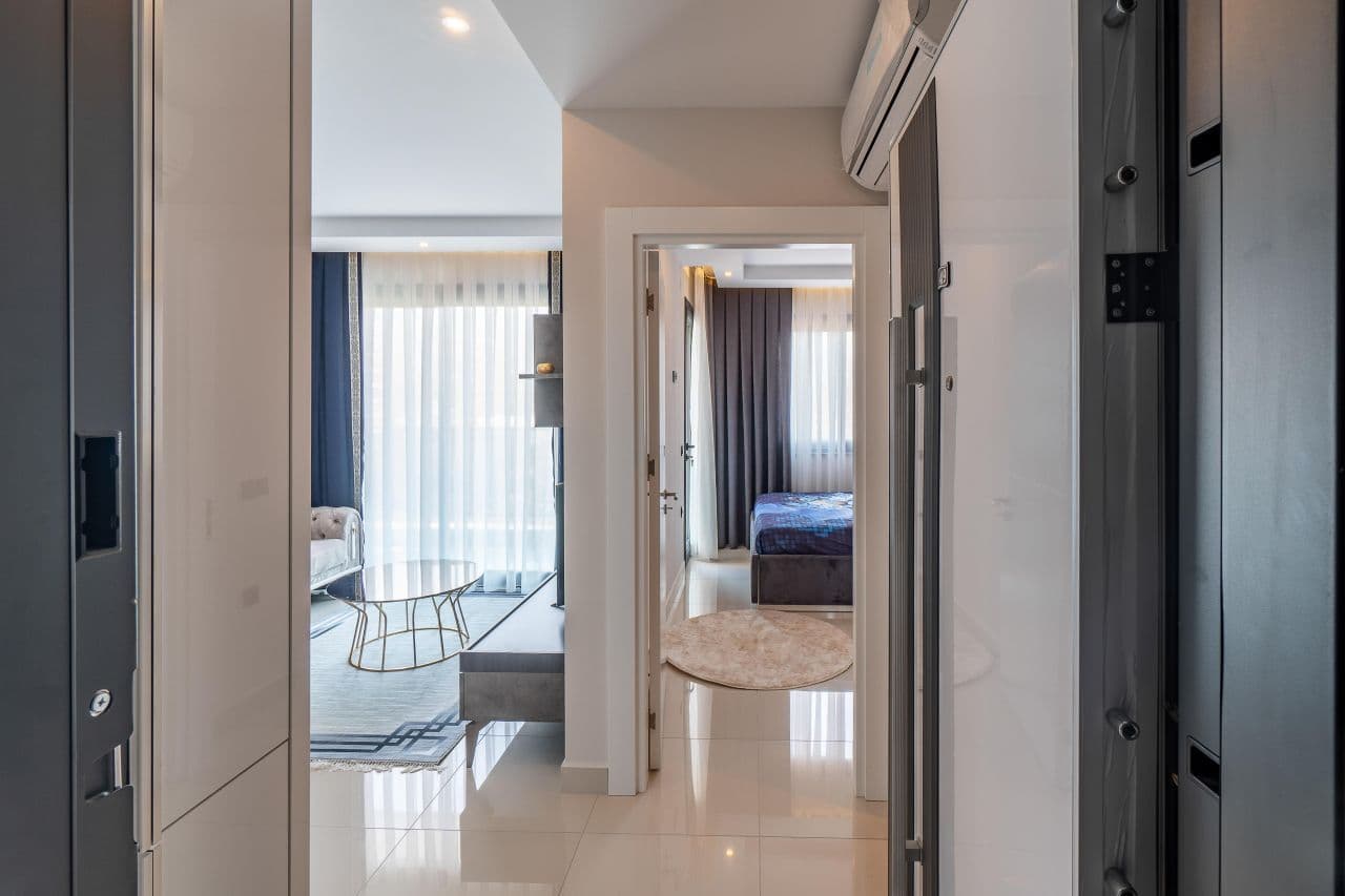 Квартира в Алании, Турция, 50 м², фото 4