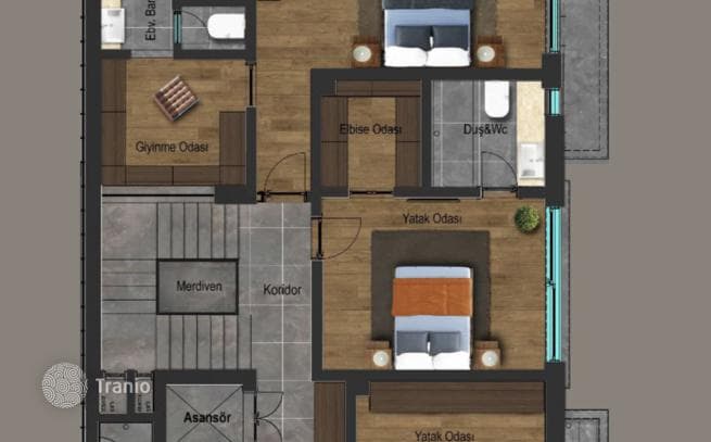 6-Bedroom (6+2) Villa with Private Pool in Dosemealti, Antalya, photo 5