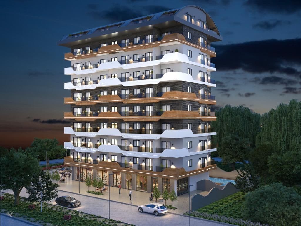 Квартира в Алании, Турция, 55 м²
