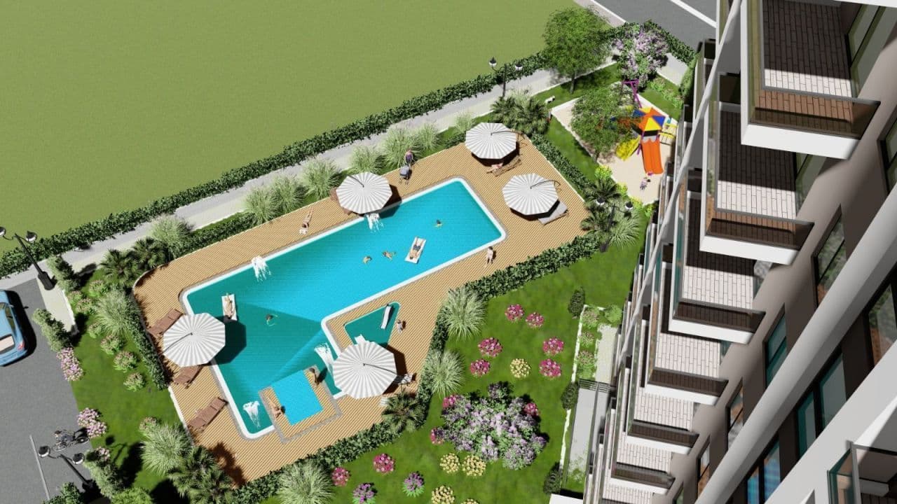Квартира в Мерсине, Турция, 61 м²