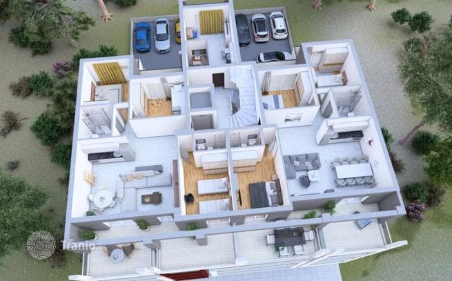 3-комнатные апартаменты в новостройке 108 м² в Evosmos, Греция, фото 3