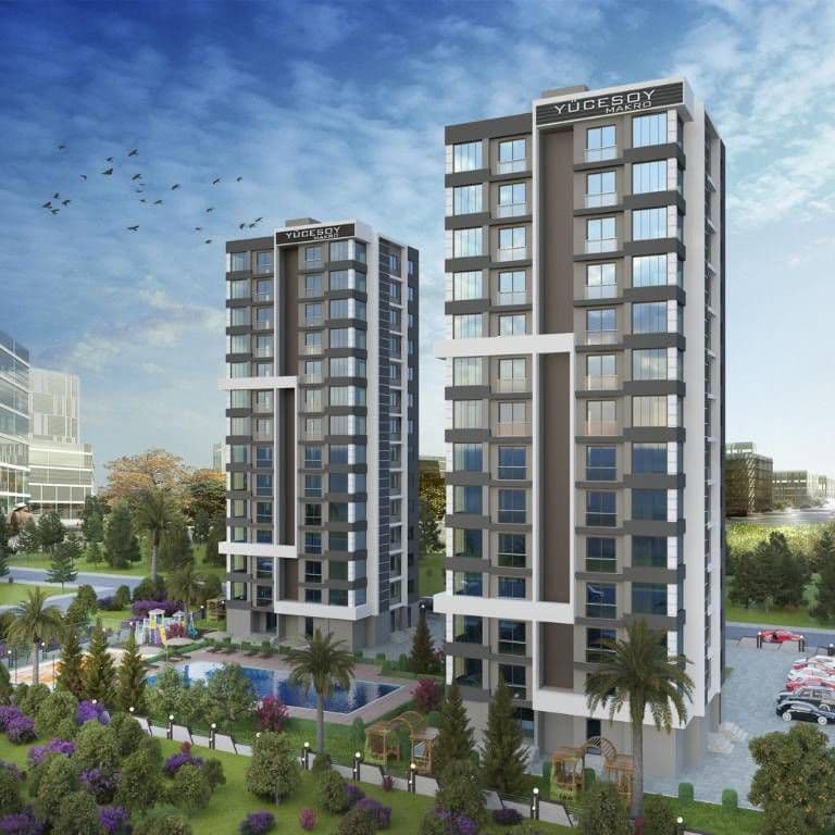 Апартаменты в Мерсине, Турция, 110 м², фото 2