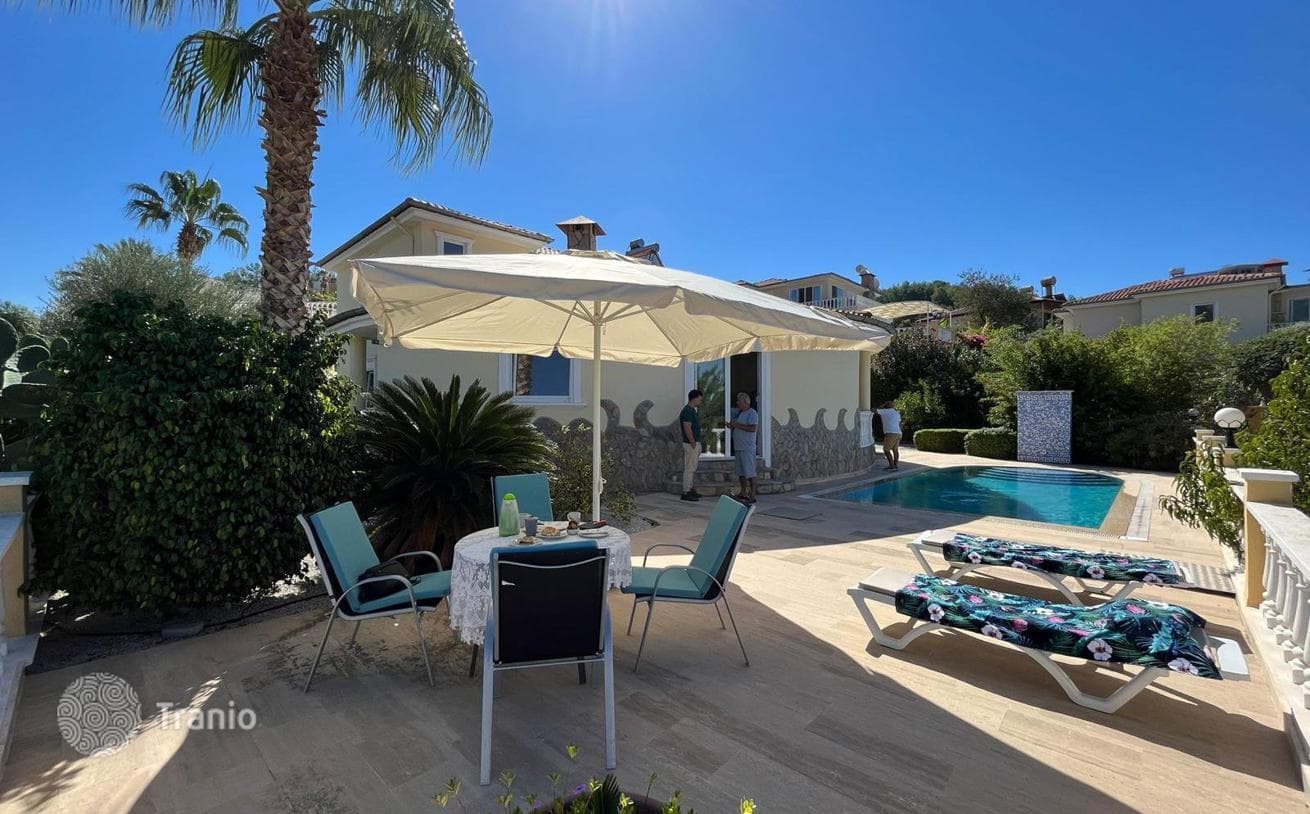 3-Bedroom (3+1) Villa with Private Pool and Sea View in Kargicak, Alanya