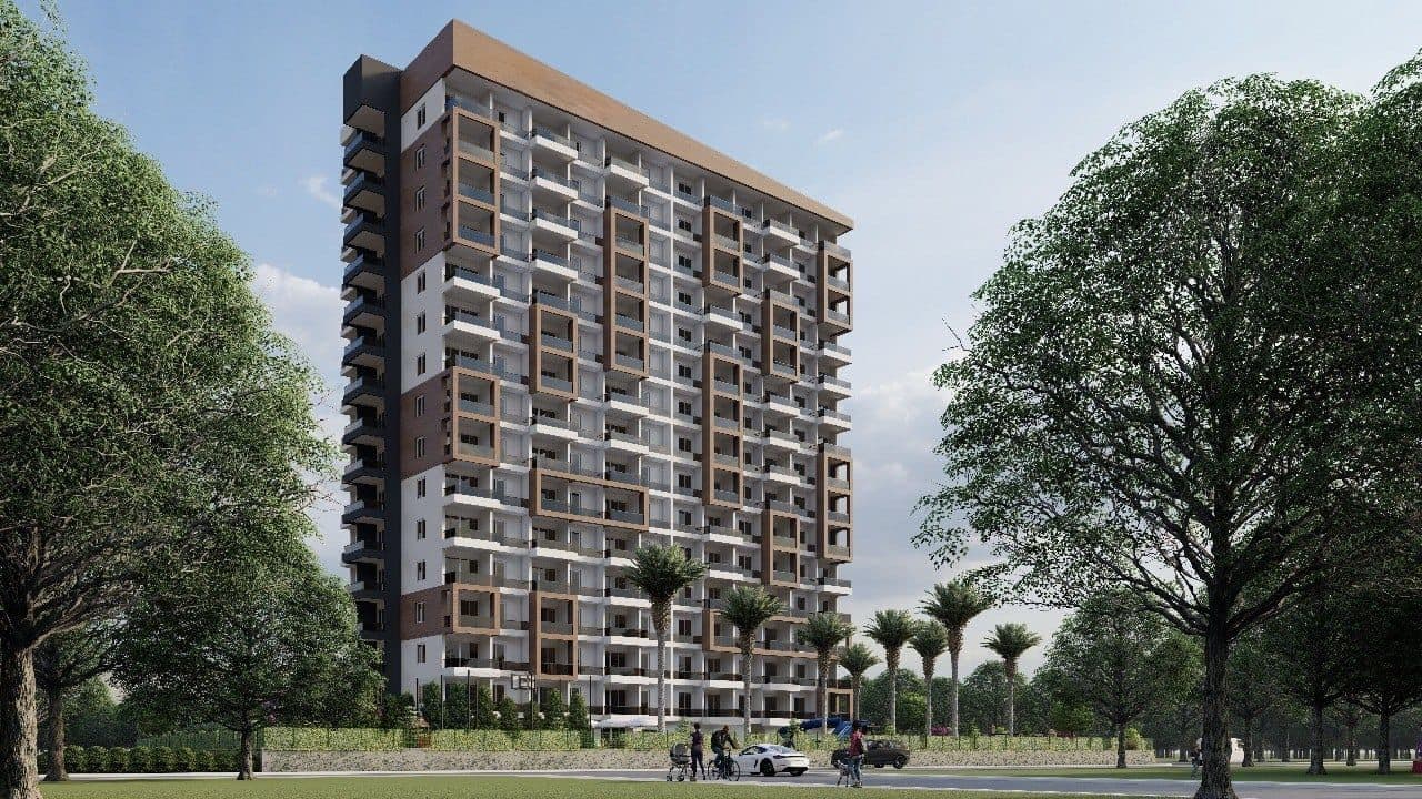 Апартаменты в Мерсине, Турция, 48 м²