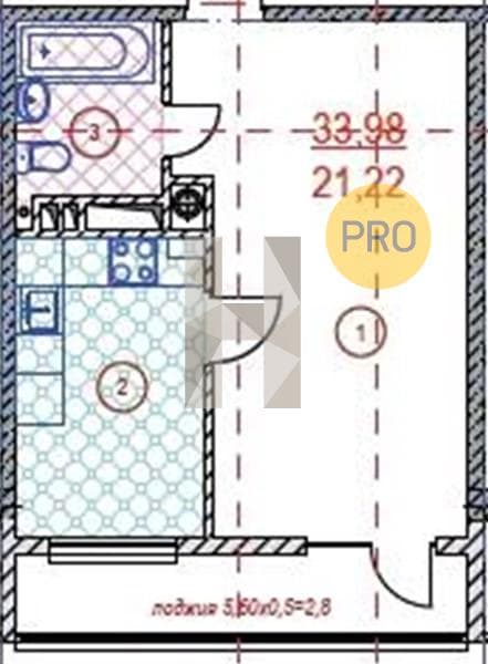 1-Bedroom Apartment in Dve Reki, Tuapse