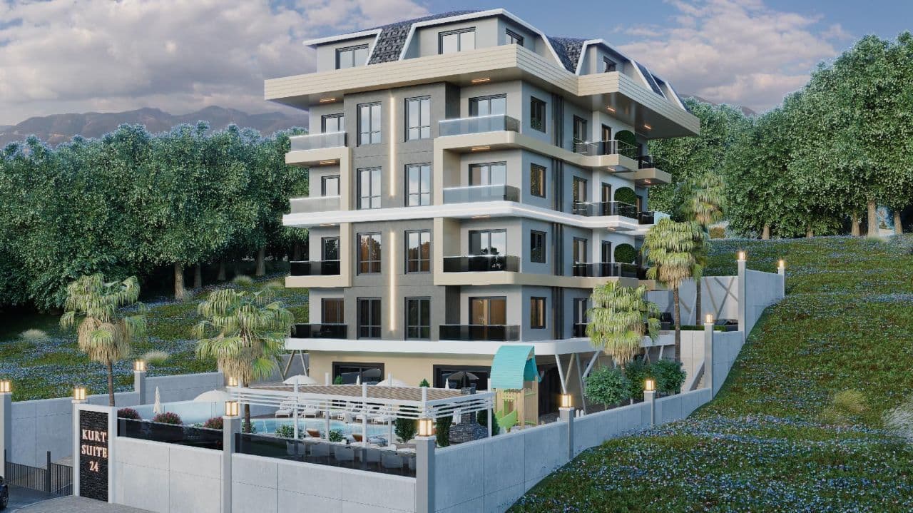 Пентхаус в Кестеле, Турция, 90 м², фото 2