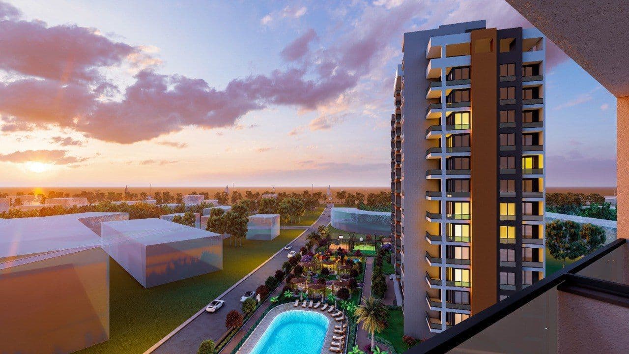 Апартаменты в Мерсине, Турция, 89 м², фото 2