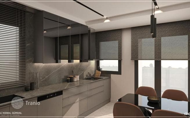 3-Bedroom (3+1) Apartment with Garden Access in Konyaalti, Antalya