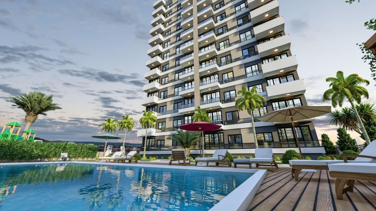 Квартира в Мерсине, Турция, 60 м², фото 2