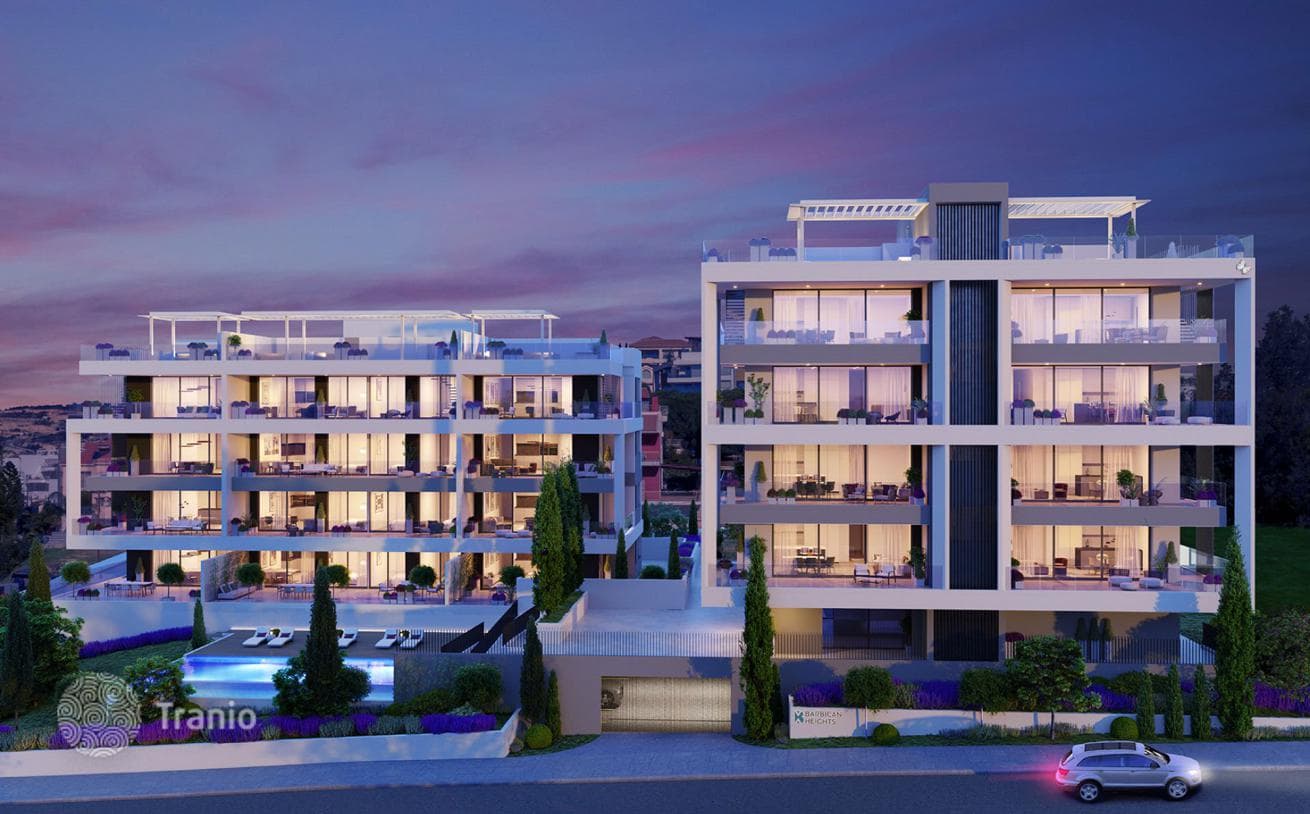 Apartment with Panoramic City View in Limassol