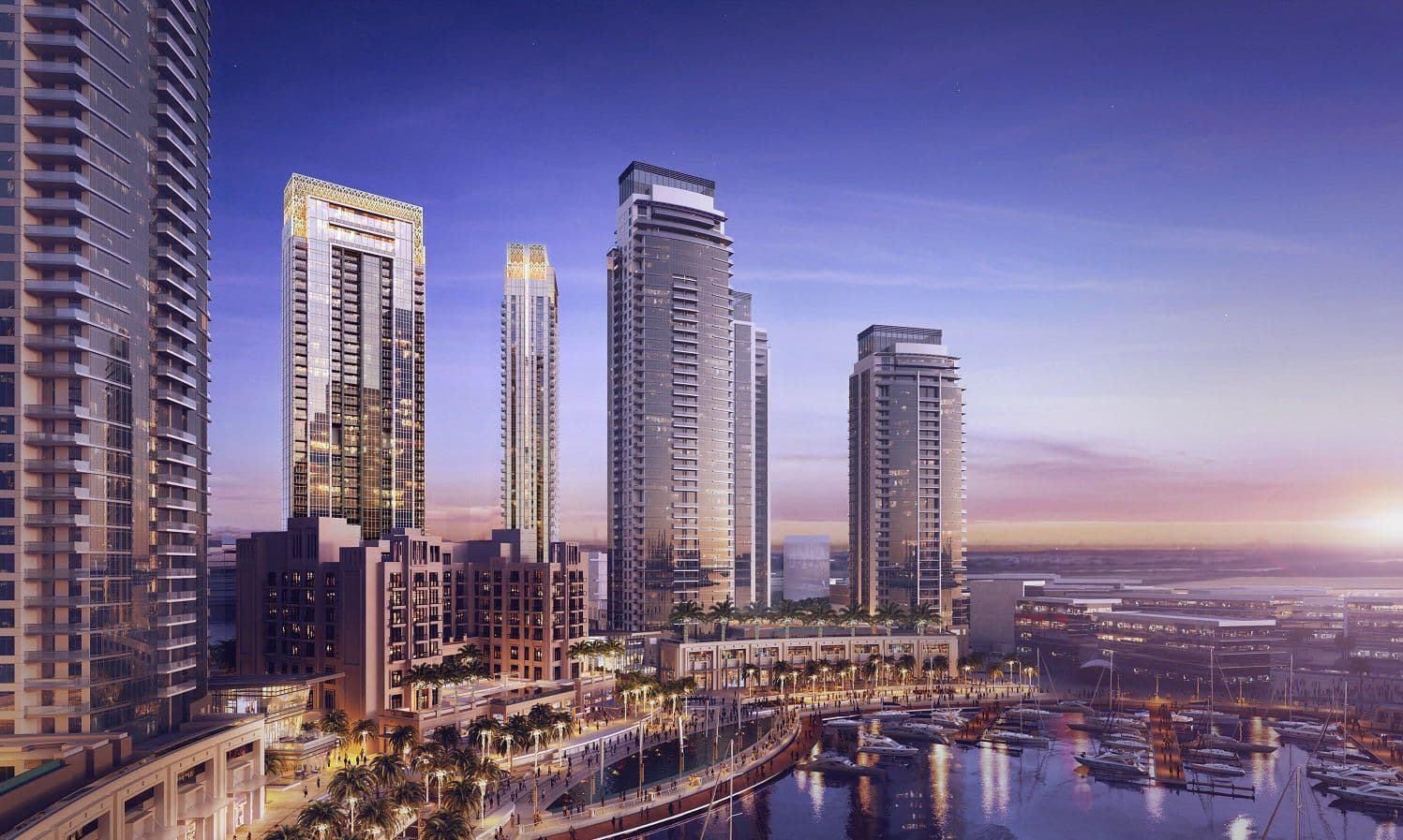 Luxury Apartments with Panoramic Views in Creekside 18, Dubai Creek Harbour, Dubai