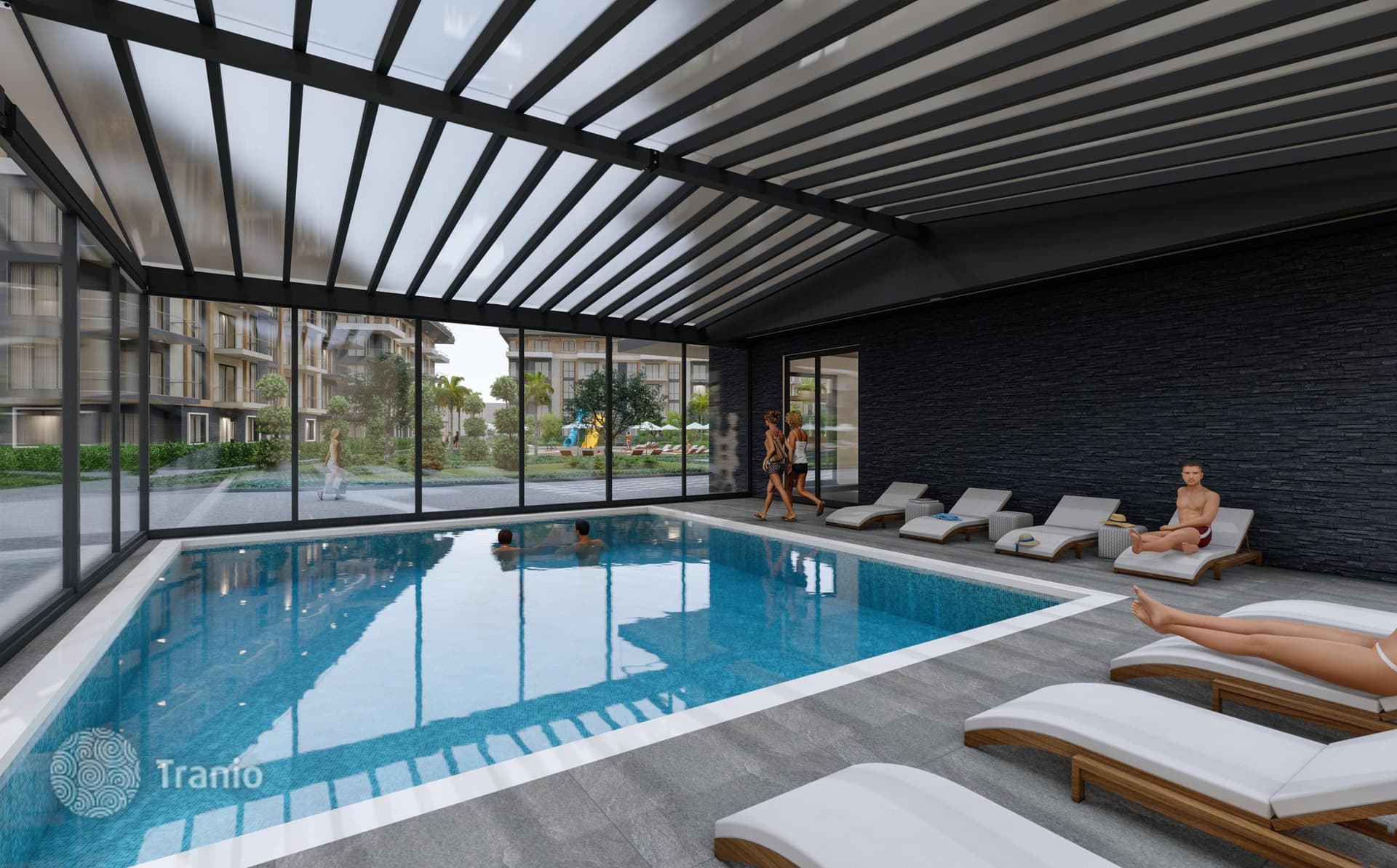 Premium Residential Complex with Tennis Court and Pools in Alanya, photo 5