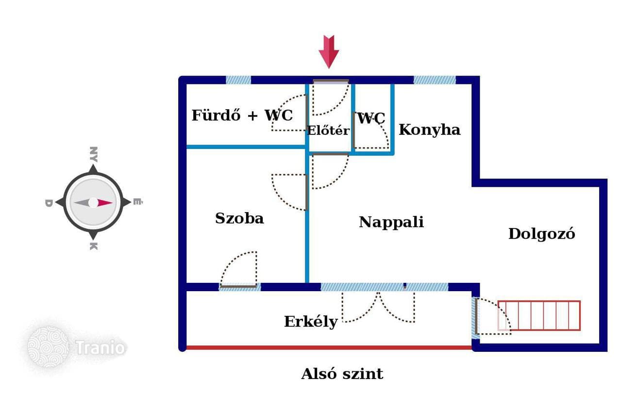 3-комнатная квартира 123 м² в Районе XI (Уйбуде), Венгрия, фото 3