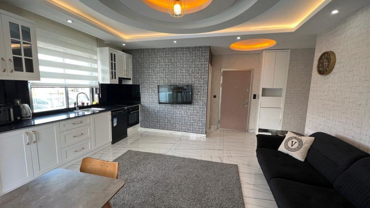 Квартира в Алании, Турция, 90 м², фото 2
