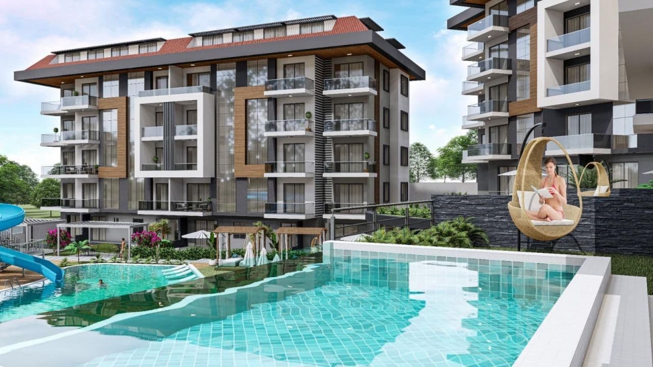 Квартира в Кестеле, Турция, 45 м², фото 4
