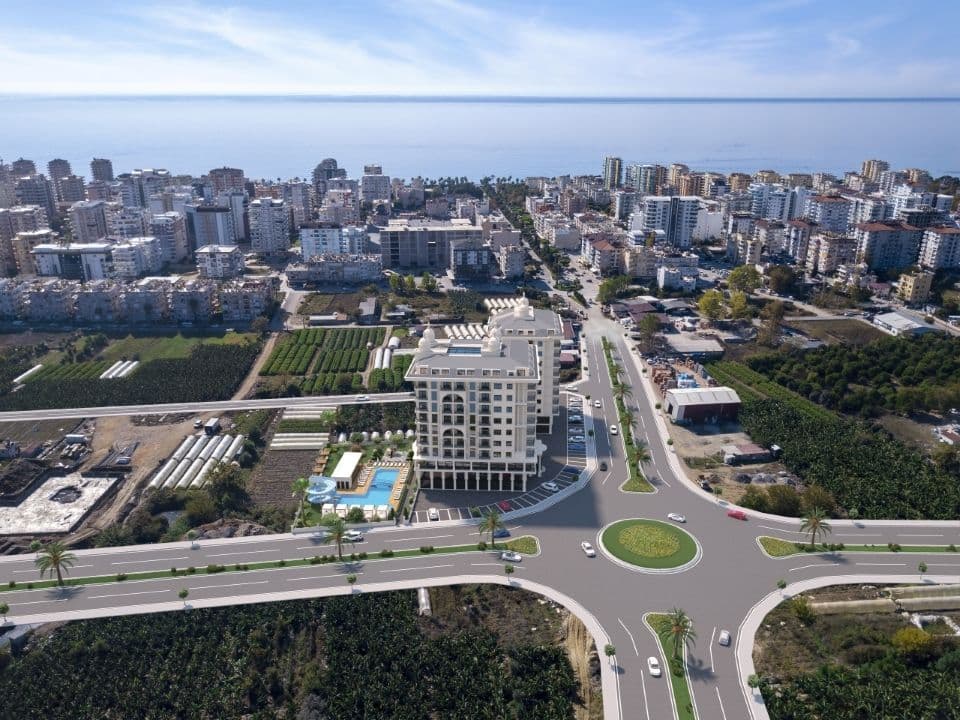 Квартира в Алании, Турция, 54 м², фото 2