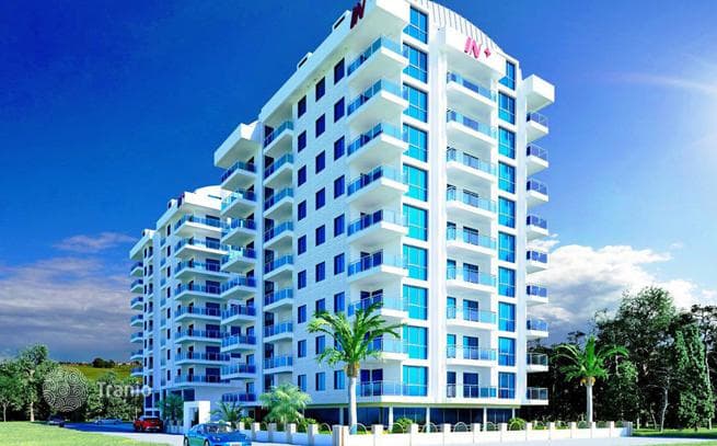 Новые апартаменты в 400 м от пляжа, Махмутлар, Анталья, Турция, фото 4