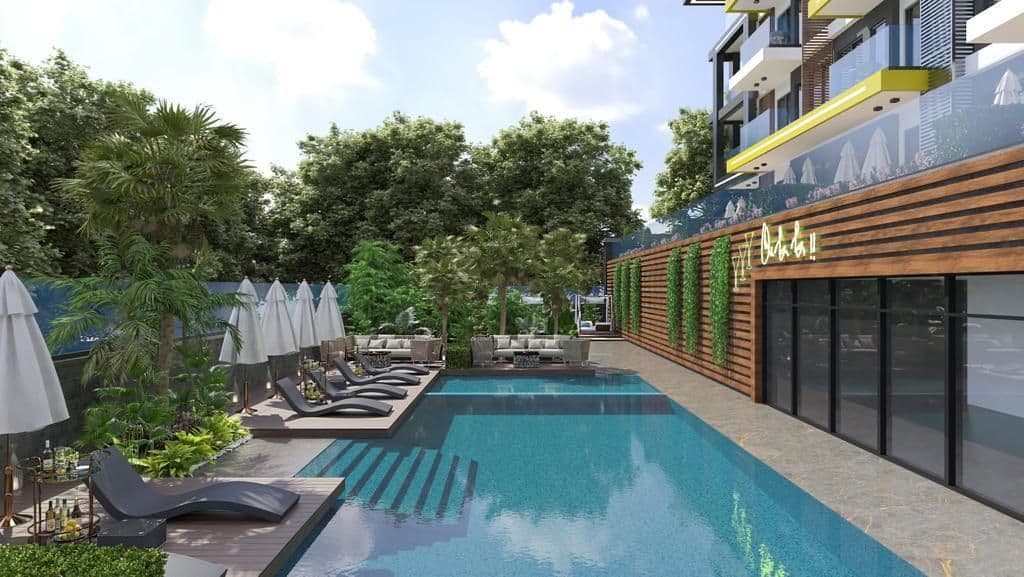 Пентхаус в Кестеле, Турция, 74 м²