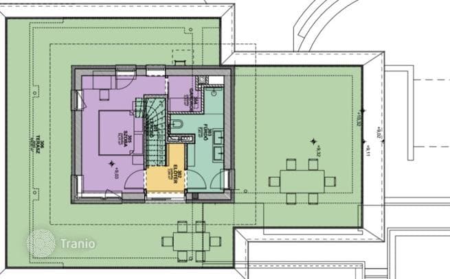 4-комнатные апартаменты в новостройке 173 м² в Районе XI (Уйбуде), Венгрия, фото 4