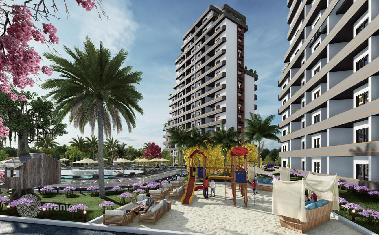 1- and 2-Bedroom Apartments in New 5-Star Hotel Concept Development in Mezitli, Mersin, photo 3