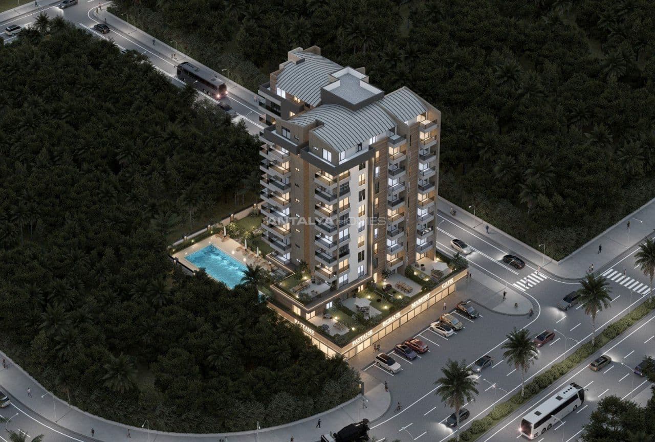 Апартаменты в Анталии, Турция, 90 м²