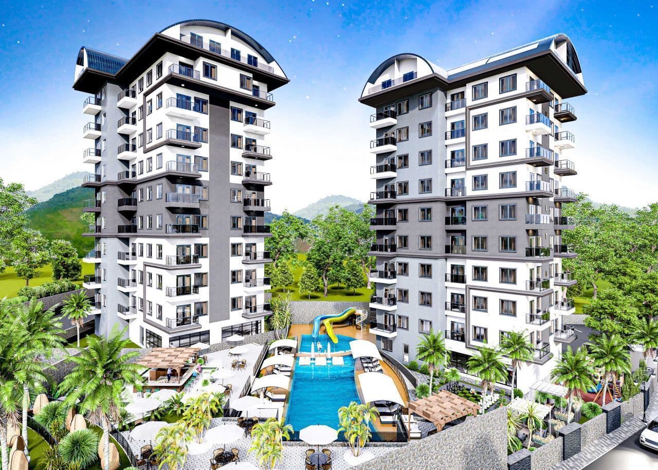 Квартира в Авсалларе, Турция, 44 м²