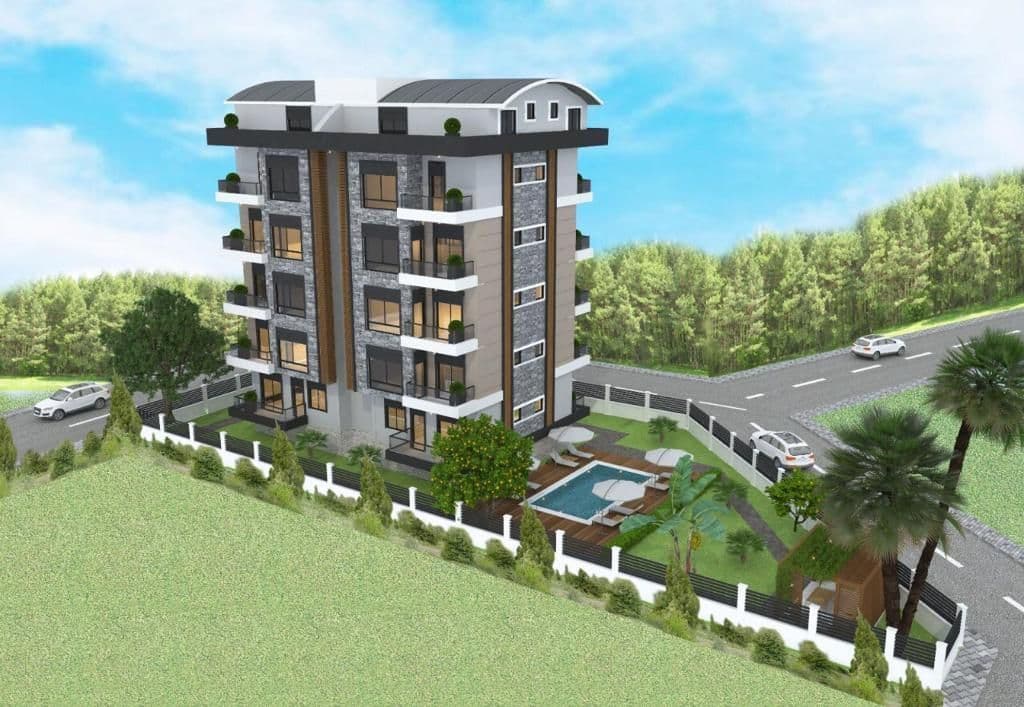Квартира в Авсалларе, Турция, 45 м², фото 2