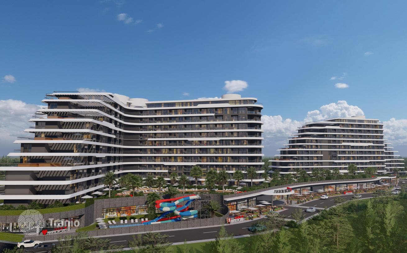 New Luxury Development with 788 Apartments and Beach Transfer in Altintas, Antalya