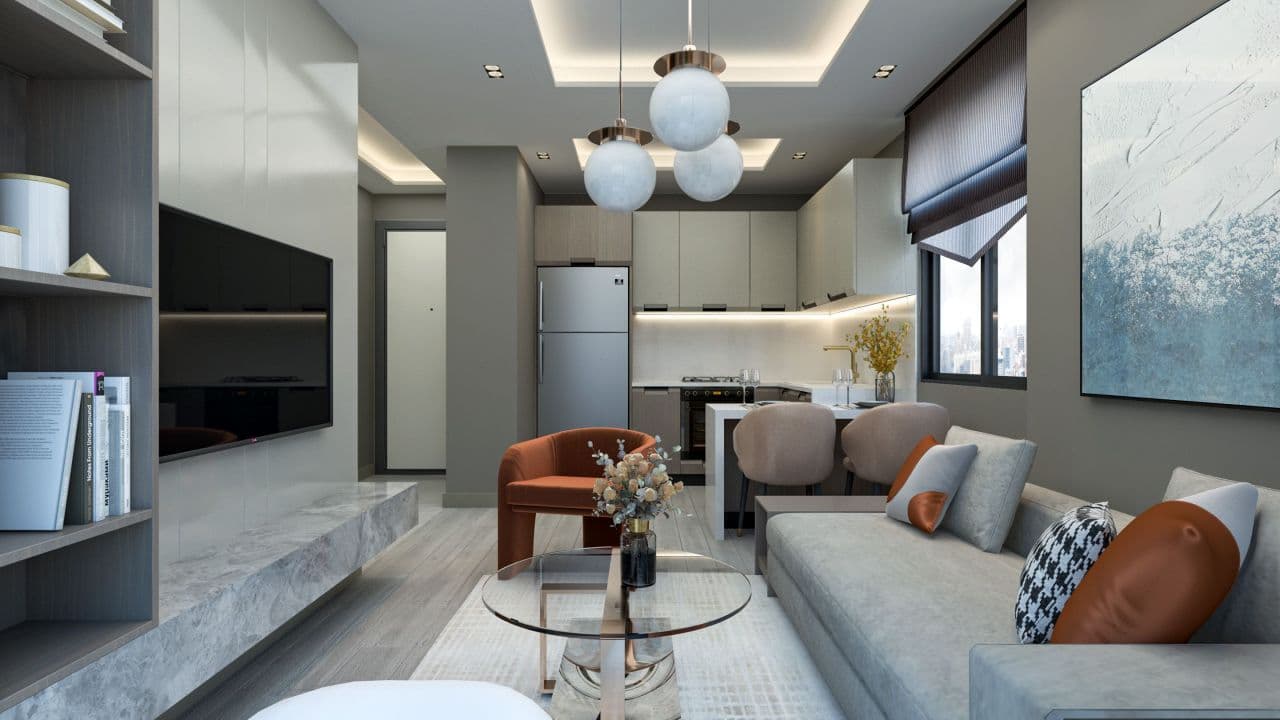 Квартира в Мерсине, Турция, 70 м², фото 2